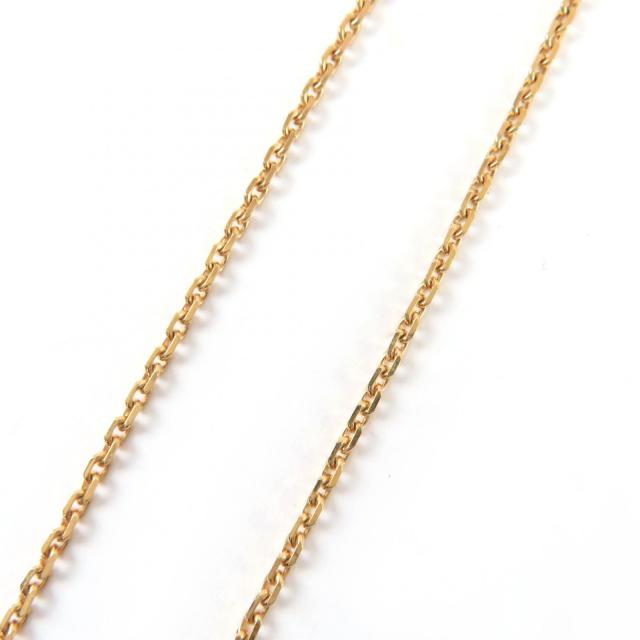 美品☆Christian Dior クリスチャンディオール N3480WOMMP Dior Destiny マザーオブパール スター・クローバー ネックレス ゴールド_6