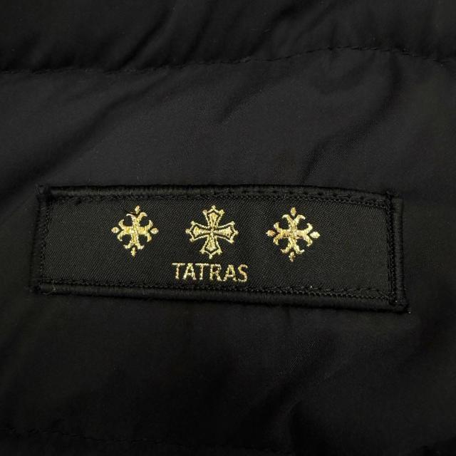 良品△TATRAS タトラス LTA8BM4496 POLITEAMA ポリテアマ ロゴワッペン フード付き WZIP ダウンコート ブラック 02 正規品 レディース_5