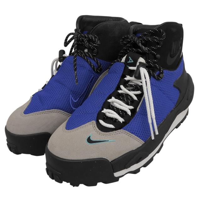 極美品▲NIKE Sacai ナイキ サカイ FN0563-400 MAGMASCAPE SP マグマスケープ ハイカットスニーカー ブルー ブラック 25.5 メンズ