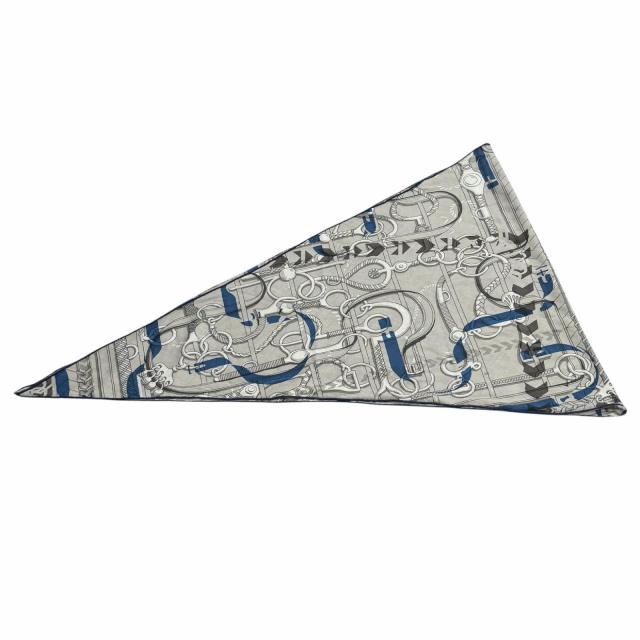 美品★HERMES エルメス ロザンジュ Panoplie Equestre 乗馬の装具一式 カシミヤ シルク混 ストール ショール マルチ 仏製 レディース