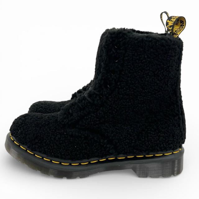 未使用品▲Dr.Martens ドクターマーチン 1460 PASCAL パスカル 8ホール ボア レースアップ ブーツ ブラック UK4 箱付き レディース_3