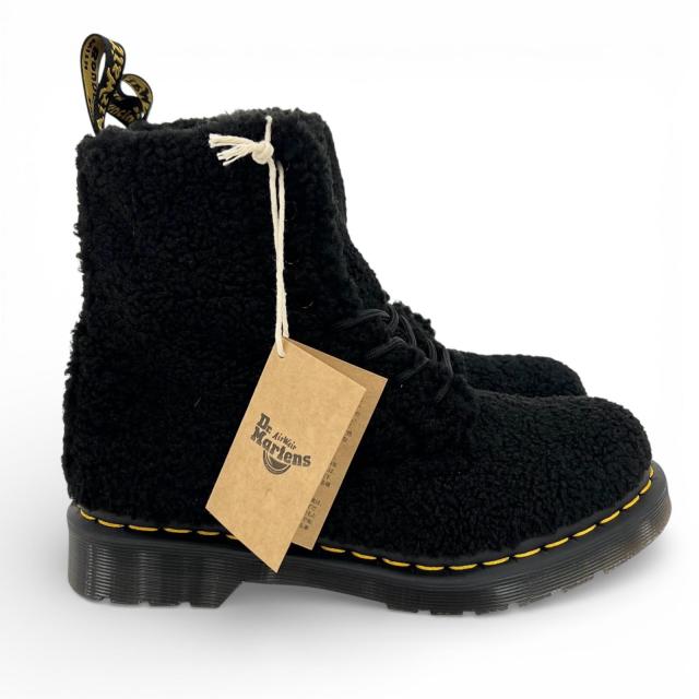 未使用品▲Dr.Martens ドクターマーチン 1460 PASCAL パスカル 8ホール ボア レースアップ ブーツ ブラック UK4 箱付き レディース_4