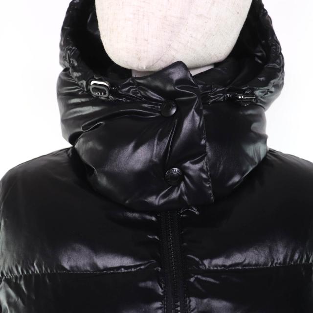 美品☆VALENTINO ヴァレンティノ UB3CN01P5LE VLTNロゴ ダウンジャケット ブラック ホワイト 36 イタリア製 正規品 レディース_3