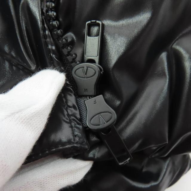 美品☆VALENTINO ヴァレンティノ UB3CN01P5LE VLTNロゴ ダウンジャケット ブラック ホワイト 36 イタリア製 正規品 レディース_6