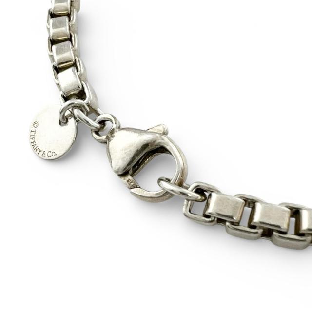 美品▲TIFFANY&Co. ティファニー ベネチアン ブレスレット SV925 全長19cm アクセサリー シルバー 重量16.3g メンズ レディース_2