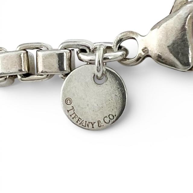 美品▲TIFFANY&Co. ティファニー ベネチアン ブレスレット SV925 全長19cm アクセサリー シルバー 重量16.3g メンズ レディース_3