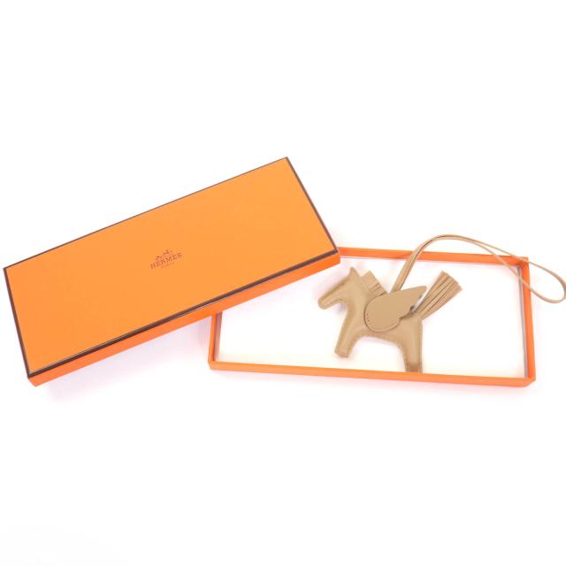 未使用品☆HERMES エルメス ロデオチャーム ペガサスPM アニョーミロ ヴォースイフト チャイ バッグチャーム K刻印 フランス製 箱付き_5