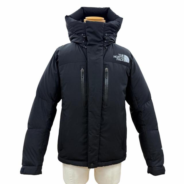 美品◇THE NORTH FACE ザ・ノースフェイス ND92240 Baltro Light Jacket GORE-TEX ロゴ刺繍 ダウンジャケット ブラック S 正規品 メンズ
