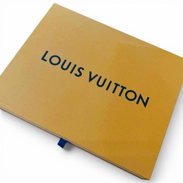 美品□LOUIS VUITTON ルイヴィトン M71848 ゴン・シャーリング ダーリン 羊革 モノグラム ムートン 手袋 ブラック 8 伊製 レディース_7