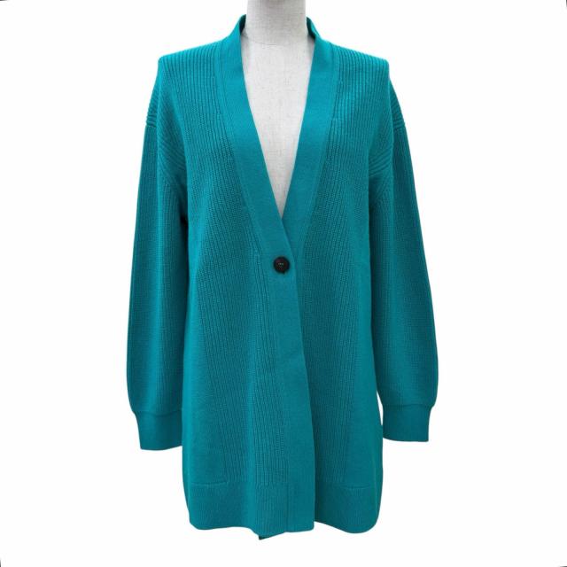 極美品☆HERMES エルメス 24SS 4E2702D1 カシミヤ100％ セリエボタン