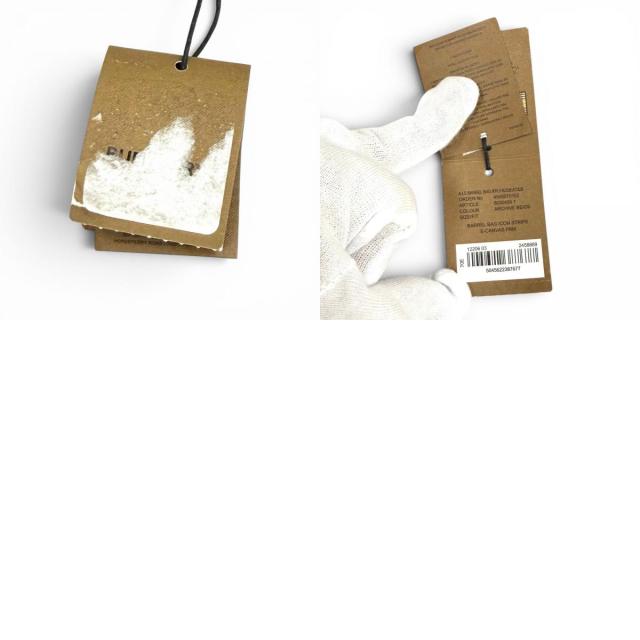 未使用品★BURBERRY バーバリー 8030456 ノバチェック柄 2way レザー バレルバッグ ショルダーバッグ ベージュ イタリア製 保存袋付き_9