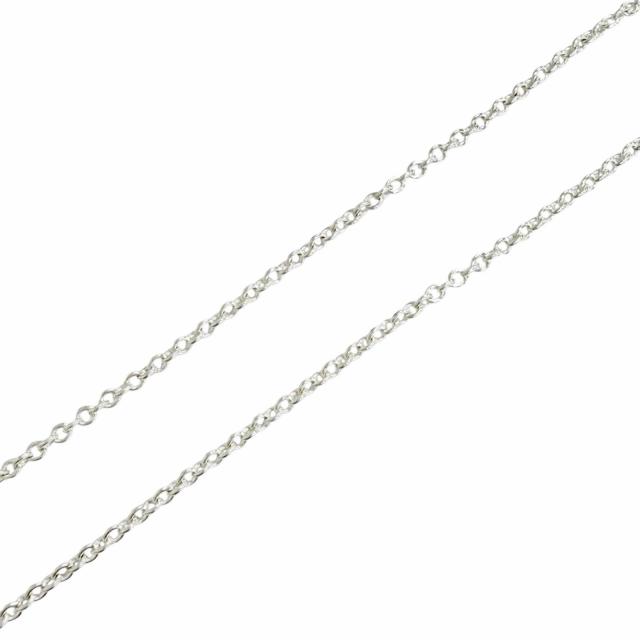 美品△TIFFANY&Co. ティファニー ハードウェア ボール ペンダント ネックレス AG925 直径19mm シルバー 重量14.8g 箱・袋付_6