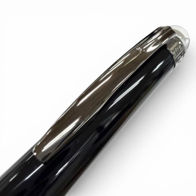 極美品▼MONTBLANC モンブラン スターウォーカー ホワイトスター ツイスト式 ボールペン ミッドナイトブラック ガンメタリック 筆記◎_7