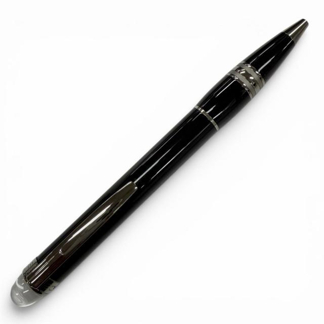 極美品▼MONTBLANC モンブラン スターウォーカー ホワイトスター ツイスト式 ボールペン ミッドナイトブラック ガンメタリック 筆記◎_2