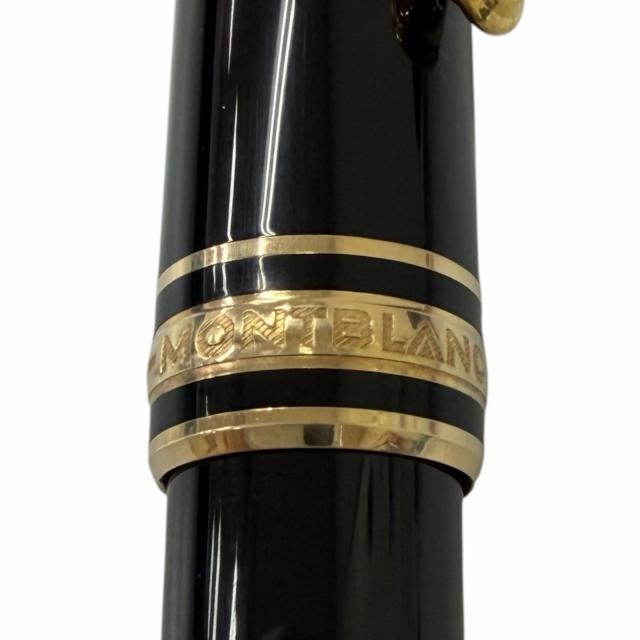 極美品□MONTBLANC モンブラン マイスターシュテュック クラシック Pix ペン先14K Bニブ 万年筆 ブラック ゴールド ドイツ製 メンズ_6