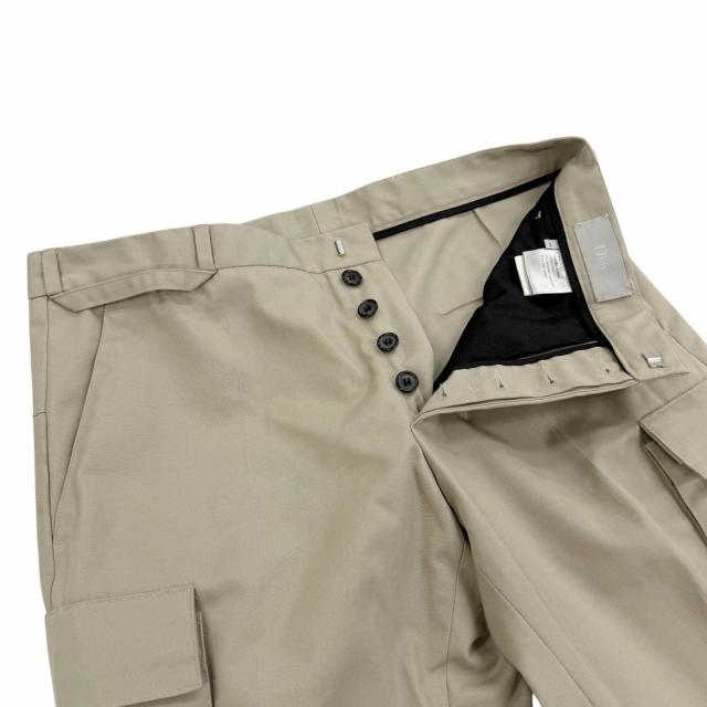 極美品□Dior HOMME ディオールオム ヴィンテージ 3EH1015284 2003年 エディスリマン ストリップショー期 カーゴパンツ 46 イタリア製 定まり品