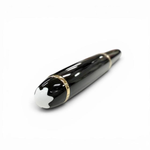 極美品▼MONTBLANC モンブラン マイスターシュテュック クラシック ホワイトスター ツイスト式 ボールペン ブラック ゴールド 筆記確認済_2