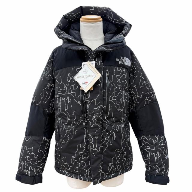 美品▼THE NORTH FACE ザ・ノースフェイス ND92341 Novelty Baltro Light Jacket ブラックツリーパーク ZIPUP ダウンジャケット L 正規品
