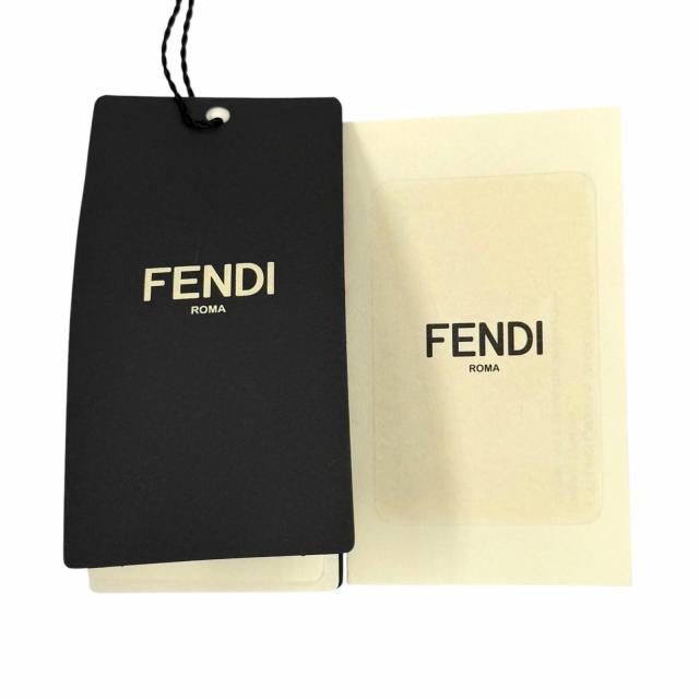 未使用品★FENDI フェンディ 7AR683 現行品 FFロゴ FOXファーポンポンチャーム バッグチャーム ピンク 伊製 定価104500円 箱・保存袋付き_7