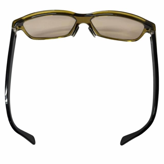 良品□Cartier カルティエ サントス ドゥ カルティエ サングラス アイウェア クリアカーキ ブラック 56□13 度入り フランス製 メンズ_5