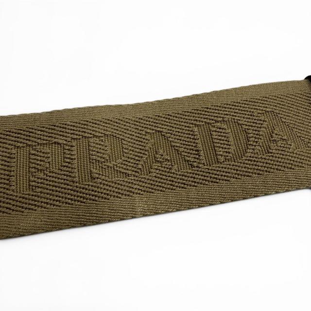 極美品▼PRADA プラダ 2VH172 ナイロン レザー トライアングルロゴ 三角プレート Re-Nylon ポーチ付き ショルダーバッグ ブラウ メンズ_7