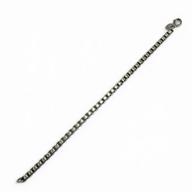 美品▼TIFFANY&Co. ティファニー ベネチアン 925 チェーン ブレスレット シルバー 重量16.1g レディース メンズOK アクセサリー_1