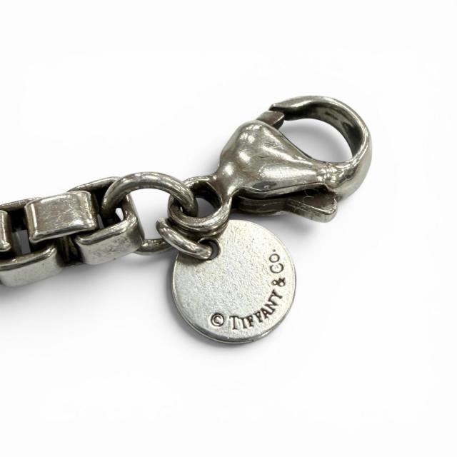 美品▼TIFFANY&Co. ティファニー ベネチアン 925 チェーン ブレスレット シルバー 重量16.1g レディース メンズOK アクセサリー_3