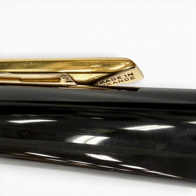 美品▽Cartier カルティエ トリニティ ツイスト式 ボールペン ブラック