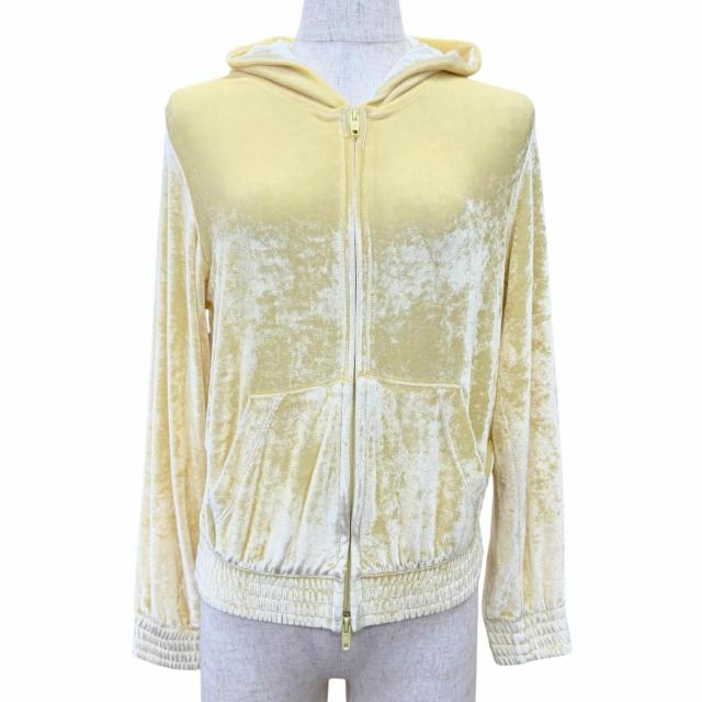 未使用品△BALENCIAGA バレンシアガ 2022年製 753474 バックロゴ フィットジップアップ フーディー クロップド パーカー S 正規品