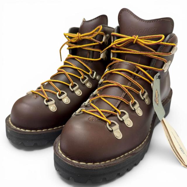 未使用品□Danner ダナー 30520X マウンテンライト レザー GORE-TEX アンクルブーツ トレッキングシューズ ダークブラウン 7 USA製