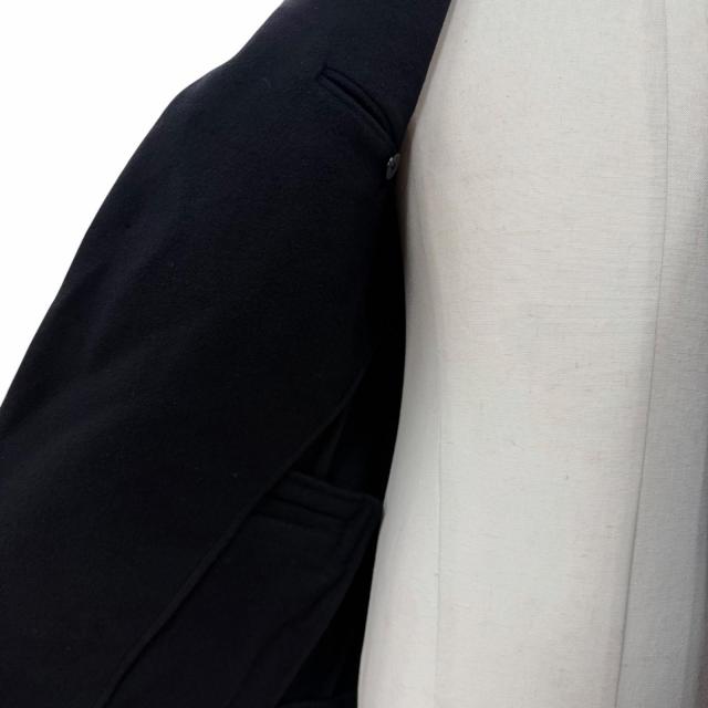 極美品▼DIOR ディオール オム 933C224A3225 カシミヤ100% ロゴ入りボタン シングルジャケット テーラード ブラック 46 正規品 メンズ_4