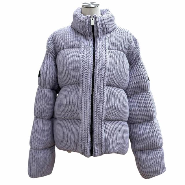 美品★モンクレール ジーニアス 6 モンクレール 1017 アリックス9SM 22-23AW GARDIGAN ロゴワッペン付 ZIP UP ダウンジャケット M 正規品