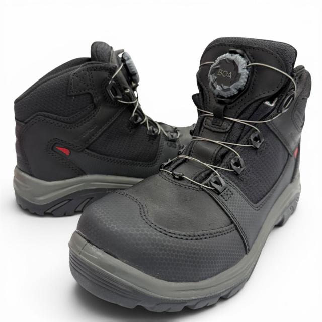 未使用品▼RED WING レッドウィング 6614 Tradesman レザー ウォータープルーフ レースアップ ハイカー ブーツ ブラック 26 メンズ 箱付