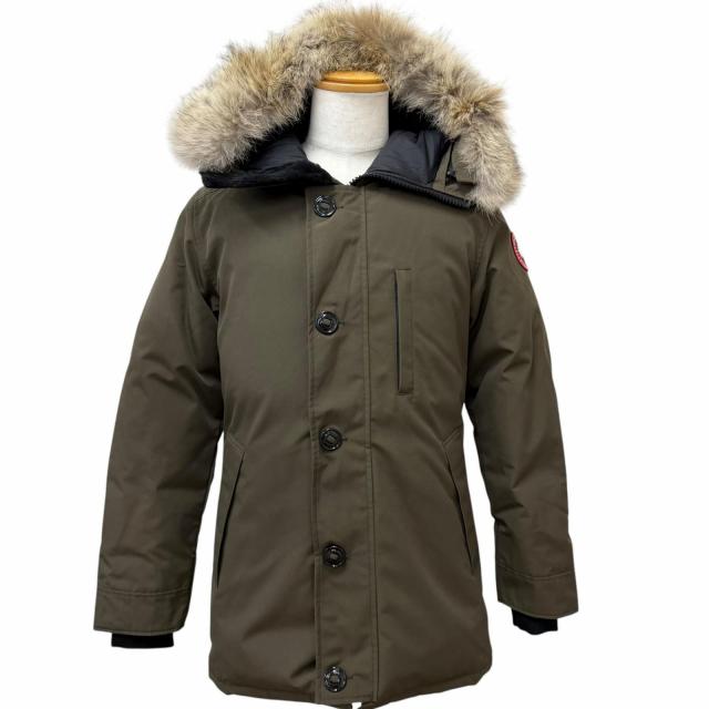 未使用品□CANADA GOOSE カナダグース 3438JM JASPER ジャスパー コヨーテファーフーデッド ダウンジャケット M アース カナダ製 正規品 57,173円