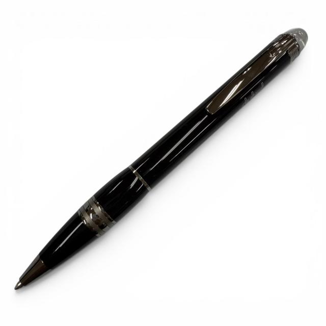 極美品▼MONTBLANC モンブラン スターウォーカー ホワイトスター ツイスト式 ボールペン ミッドナイトブラック ガンメタリック 筆記◎ 27,062円