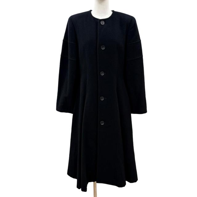 美品◇COMME des GARCONS コムデギャルソン ヴィンテージ AD1989 GC-050250 ウール100％ ノーカラーコート Mサイズ相当 日本製 正規品
