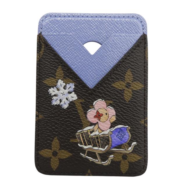 未使用品▲LOUIS VUITTON ルイヴィトン M26475 ヴィヴィエンヌ ウィンターホリデー コレクション ポルト カルト マグネット パスケース