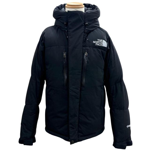 極美品▼THE NORTH FACE ザ・ノースフェイス ND92340 Baltro Light Jacket GORE-TEX ロゴ刺繍 フーデッド ZIP ダウンジャケット L 正規品