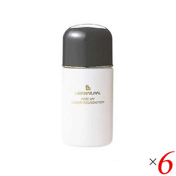 リマナチュラル UVリクイドファンデーション・ピンク 215 30ml 6本セット リキッドファンデーション ベース 紫外線 送料無料