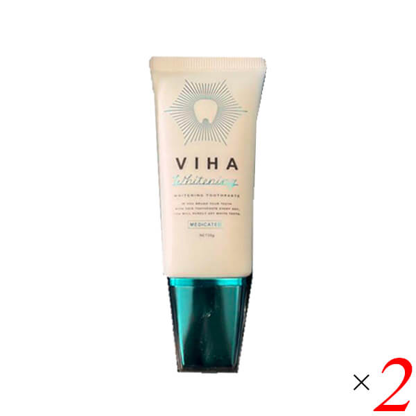 【当店最大16%+日曜5%】〜6/15(月)9:59！ヴィーハ VIHA ホワイトニング 30g 2個セット 医薬部外品 歯磨き粉 ハミガキ粉 薬用 送料無料