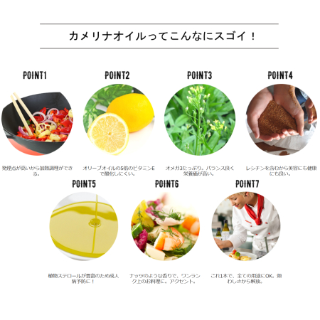 食用カメリナオイル（コールドプレス） 270g 6本セット_1