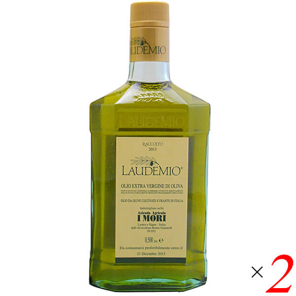 Imori イ・モーリ ラウデミオ エクストラヴァージン オリーブオイル 500ml 2本セット 送料無料の通販は 7,972円