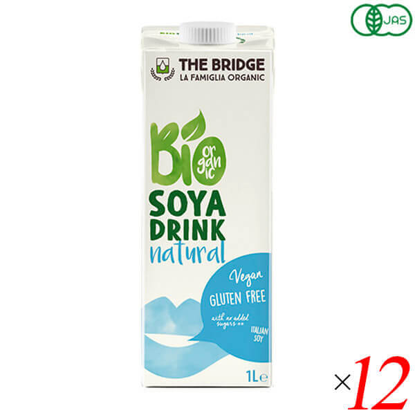 【当店最大16%+日曜5%】〜6/15(月)9:59！豆乳 ソイミルク オーガニック ブリッジ ソイドリンク 1000ml １２本セット