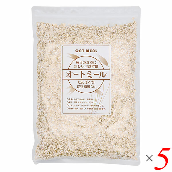 オートミール 500g 5個セット 宝山九州 送料無料 6,061円