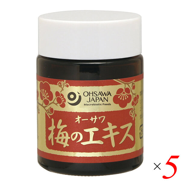 梅 エキス 梅肉エキス オーサワ梅のエキス 50g 5個セット オーサワジャパン 送料無料の通販は