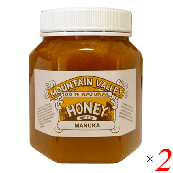 マウンテンバレー マヌーカ蜂蜜 2kg 2個セット マヌカはちみつ マヌカハニーの通販は