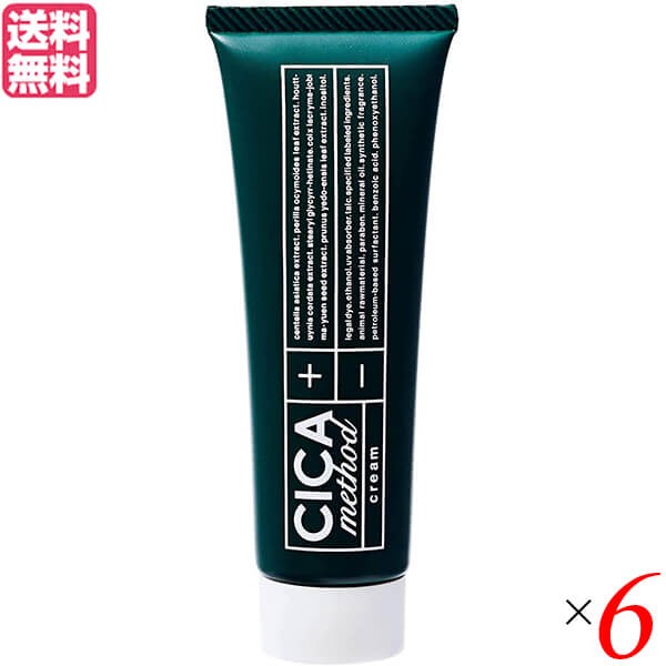 シカクリーム ツボクサエキス 韓国 シカ メソッド クリーム CICA method CREAM 50g 6個セット 医薬部外品 送料無料の通販は