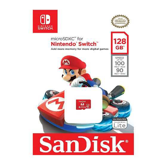 Sandisk Microsdカード Microsdxc 128gb 任天堂スイッチ用 Sdsqxao 128g Gnczn ネコポス可能の通販はau Pay マーケット ｇｅｔ ｓｈｏｐ Au Pay マーケット店