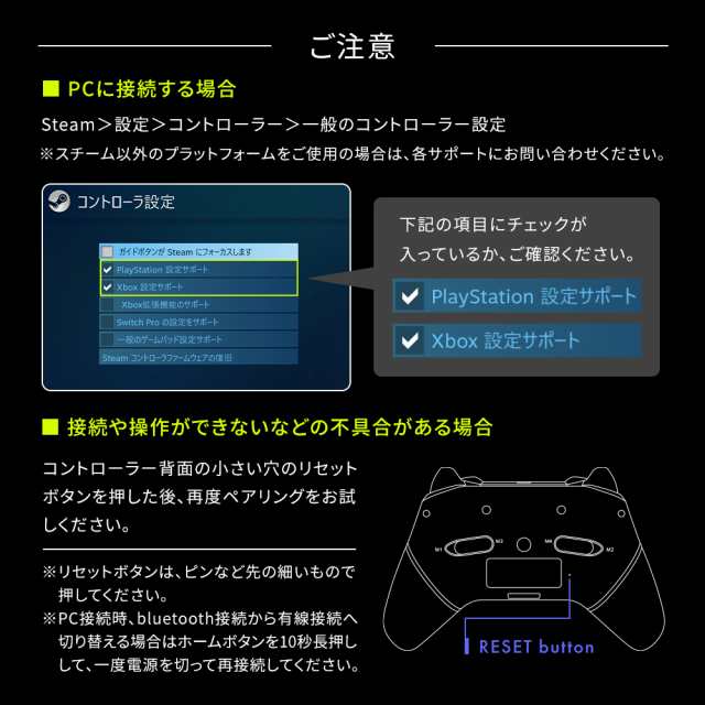 PS4 コントローラー プレステ プロコン ワイヤレス 連射 PC 対応 FPS ...