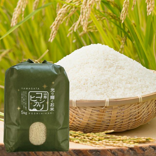 米 令和７年産 極上 コシヒカリ 20kg (5kg×4) 山形県産 こしひかり 精米 白米 産地直送 受注精米 卵かけご飯 ライス ご飯 丼 おにぎり ご飯のお供 米 炊き込みご飯 東北 炊飯 冷めても おいしい 艶 食味ランキング_1